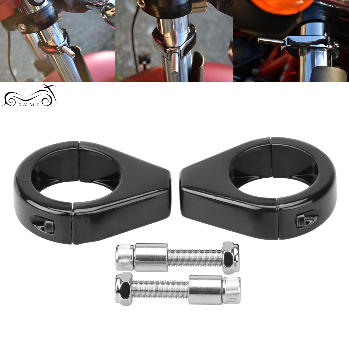 49 мм мотоциклетная черная рифленая вилка устанавливаемая на трубку поворотный