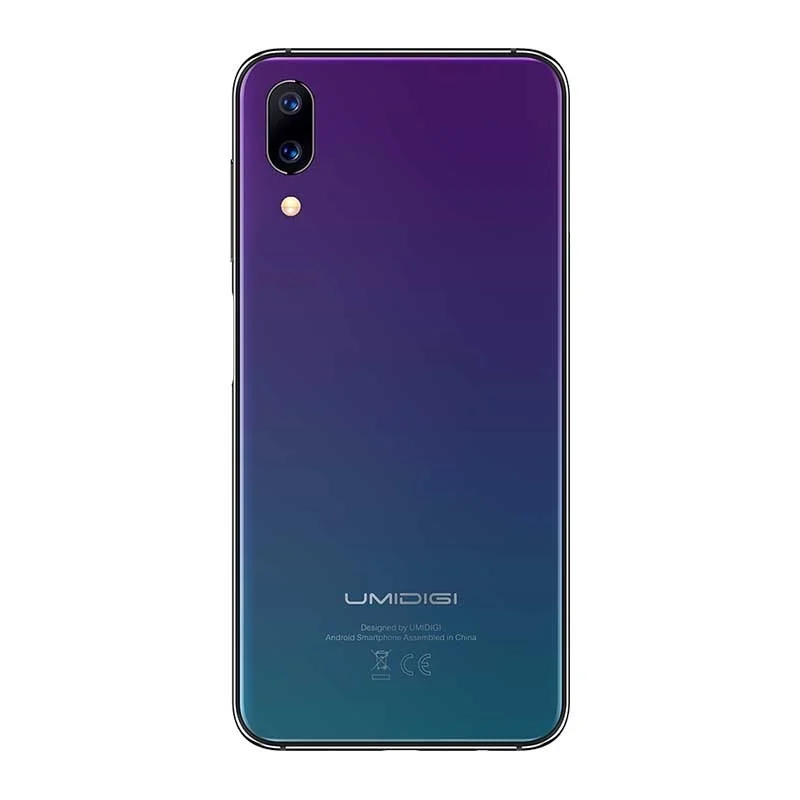 

Global Vertion UMIDIGI One Max 4GB 128GB 6.3" Waterdrop Full-Screen 4150mAh NFC Wireless Charge Helio P23 Octa Core Smartphone