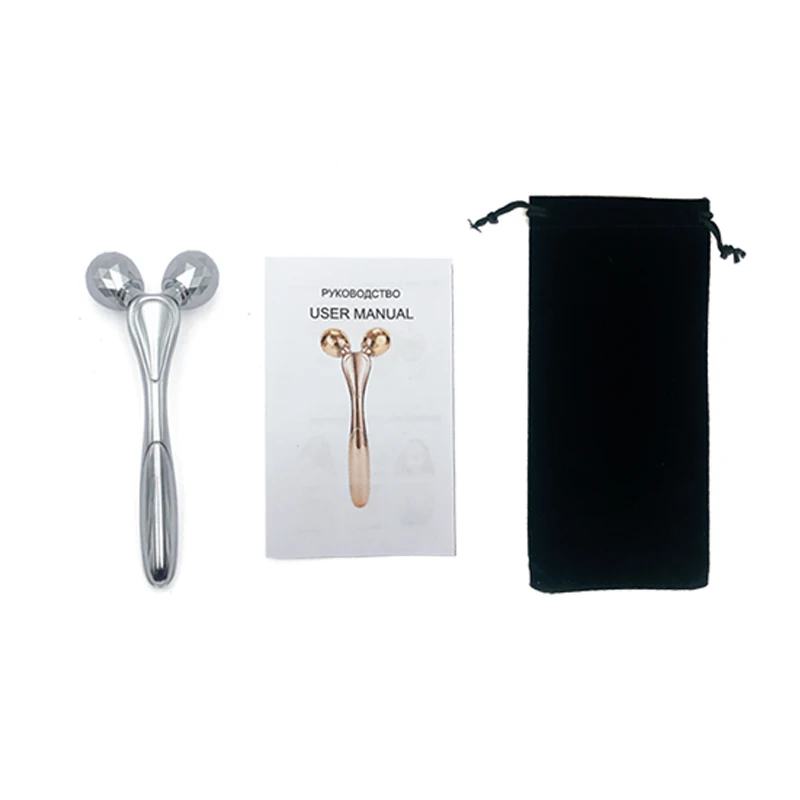 3D роликовый массажер лица лифтинг уход за кожей удаление морщин массаж тела