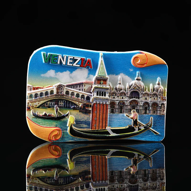 Слово путешествия Венеция магнит на холодильник магнитные Стикеры для
