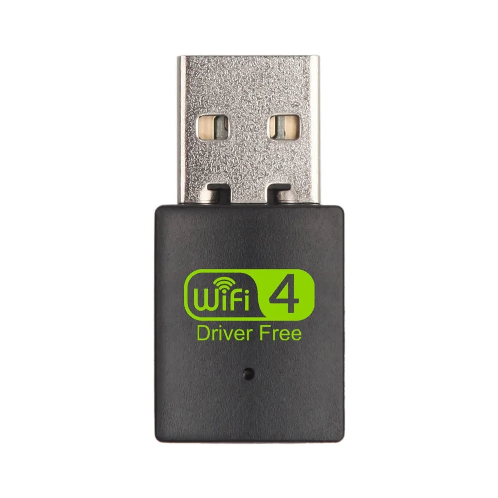 

300Mbps Free Drive WiFi Receiver USB Wireless Network Card Adapter for PC Laptop portable design