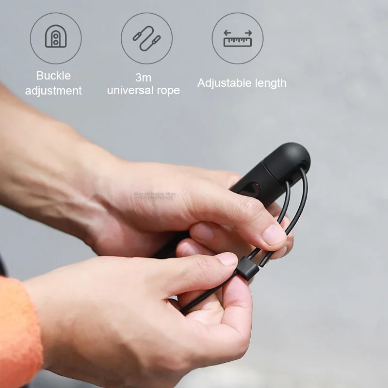 Xiaomi Yunmai Smart Sport Skipping 3M управление проводным канатом Скакалка датчик 360 градусов смарт-приложение для спорта