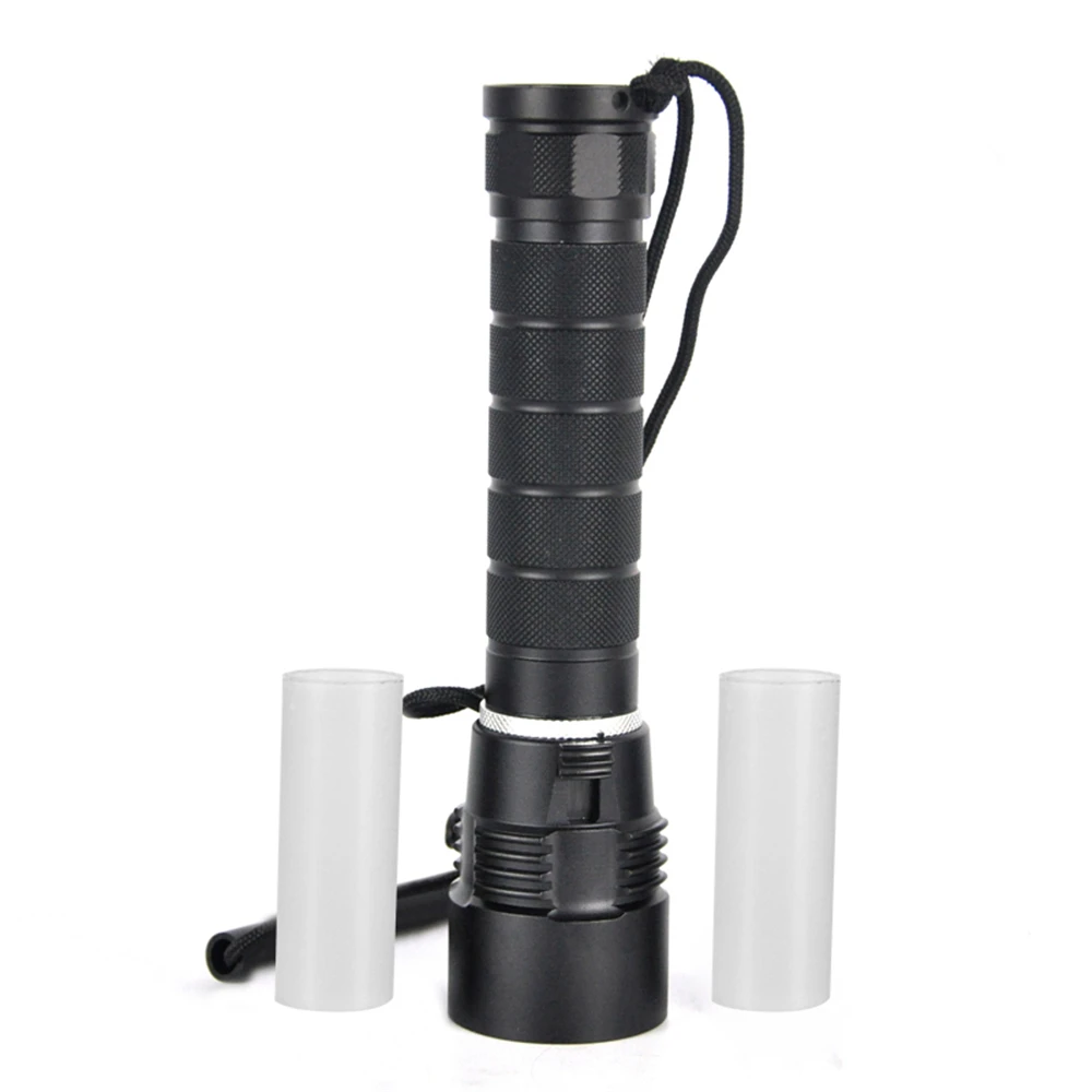 BORUiT M23 светодиодный фонарик для подводного плавания с высокой мощностью 3* XM-L2 100 лм фонарь для подводной съемки 18650/26650 м фонарь с плавным затемнением