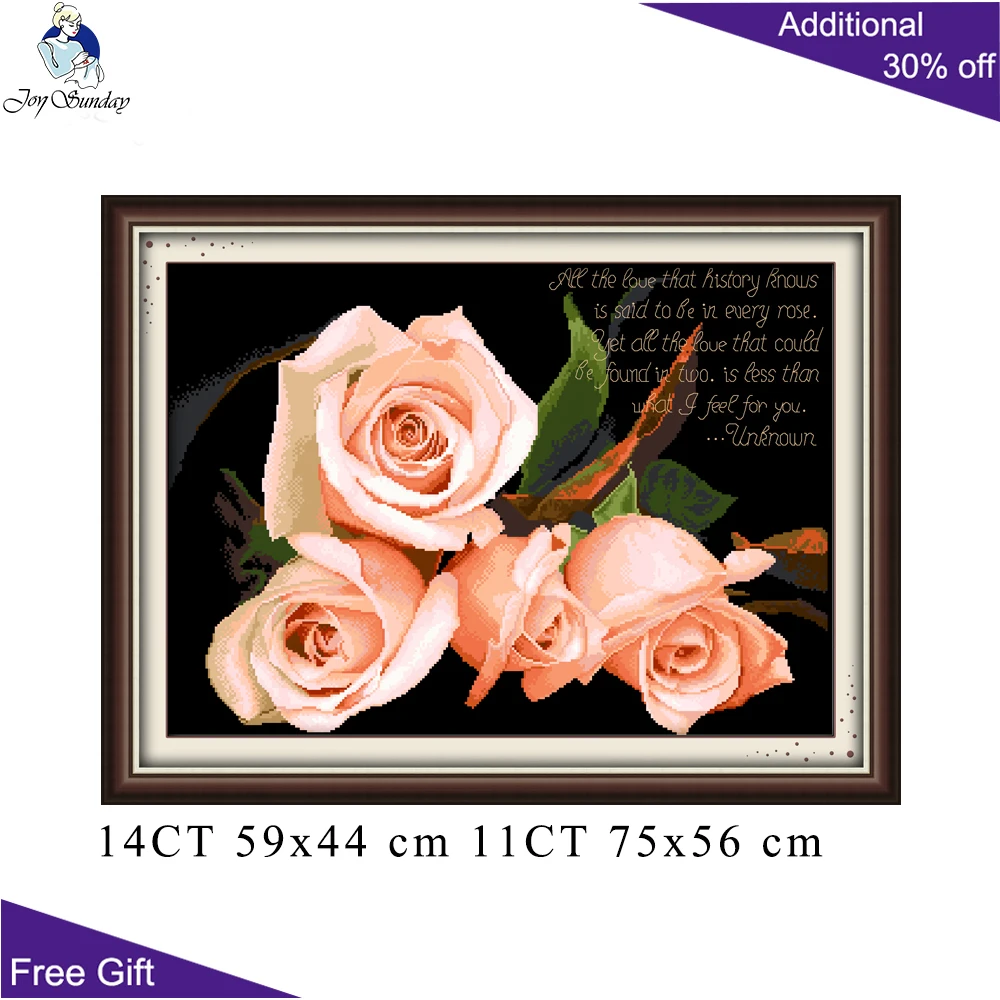 Набор для вышивки крестиком Joy Sunday H131 H232|cross stitch kits|counted cross kits14ct kits |