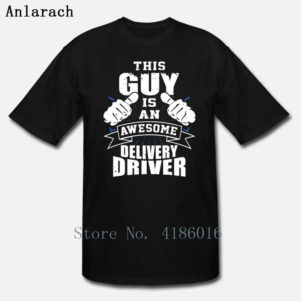 Забавная футболка с надписью This Guy Is A Awesome Delivery Driver милая весенне осенняя коротким