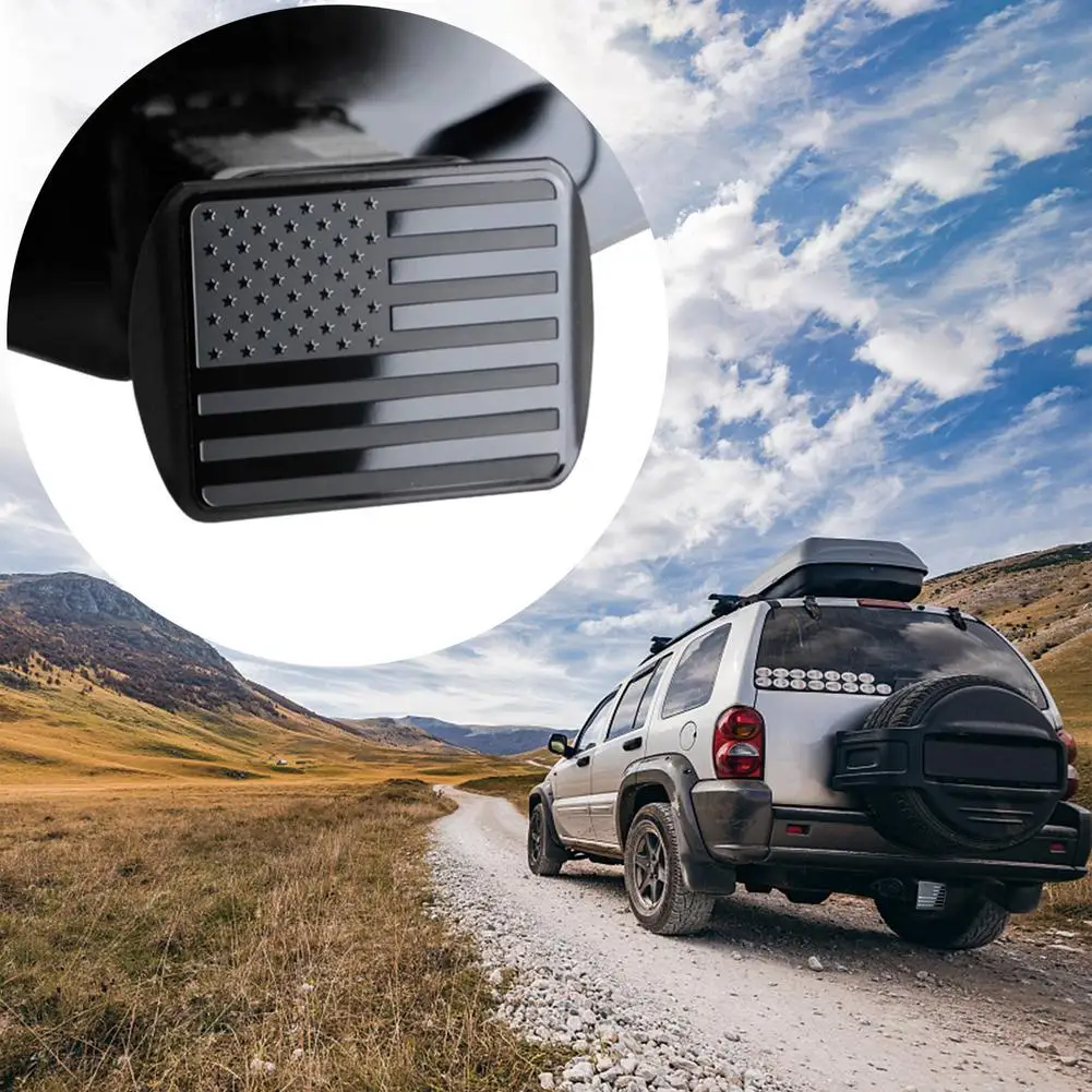 Универсальный автомобильный буксировочный крючок с американским флагом 3D |