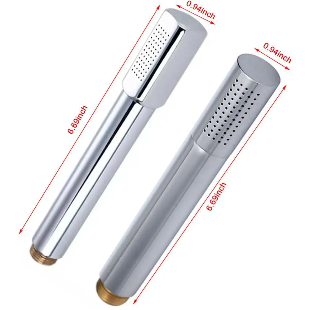 Дождевая душевая головка высокого давления Современная хромированная легкая