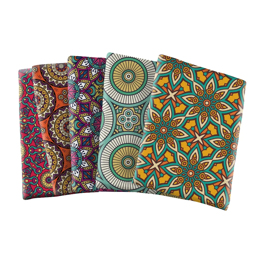 Африканская ткань Binta с цветочным принтом текстурированная пуля Ливерпуль 4