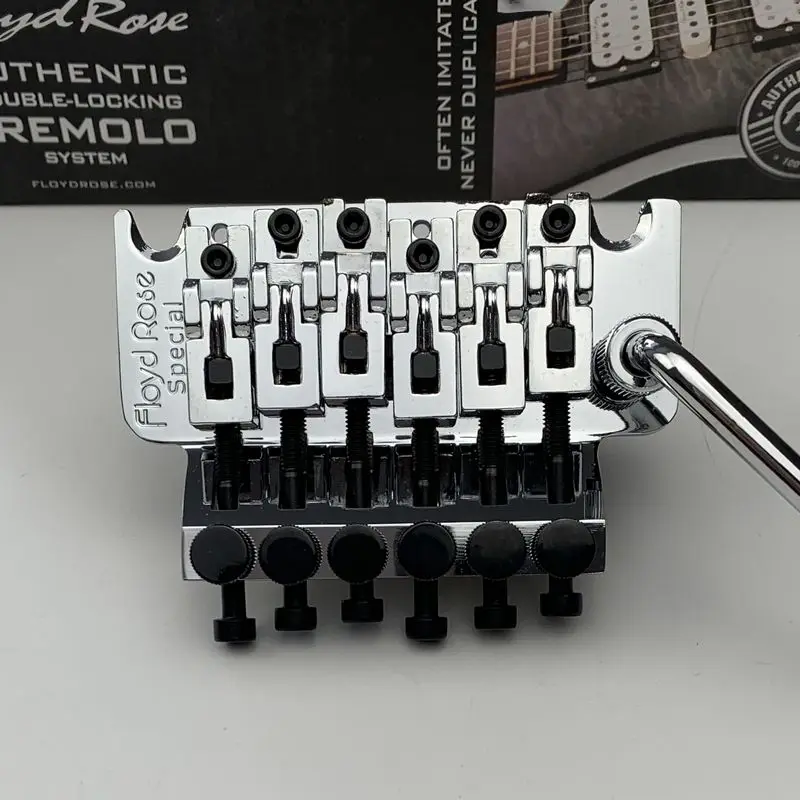 Floyd Rose специальная электрическая гитара система зажима Tremolo мост Серебристый