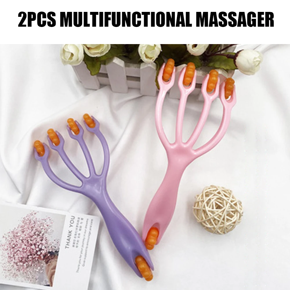 

Портативный массажер для головы, ручной спа-массажер для головы для снятия стресса в офисе и дома, идеальный подарок отцу и маме