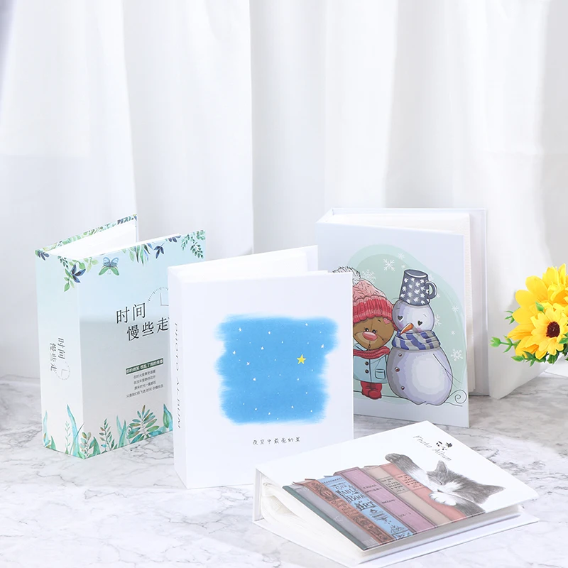 

"6 x 4" Photo Album 100 Pockets Picture Storage Scrapbooking Picture Case Cartoon Animals Baby Grow Photo Album Family Frame