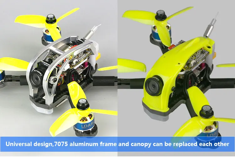 LDARC 130GTI HD 133 мм F4 OSD 3 4S FPV гоночный Дрон PNP BNF w/ Caddx.US черепаха V2 1080P камера PNP|Детали и