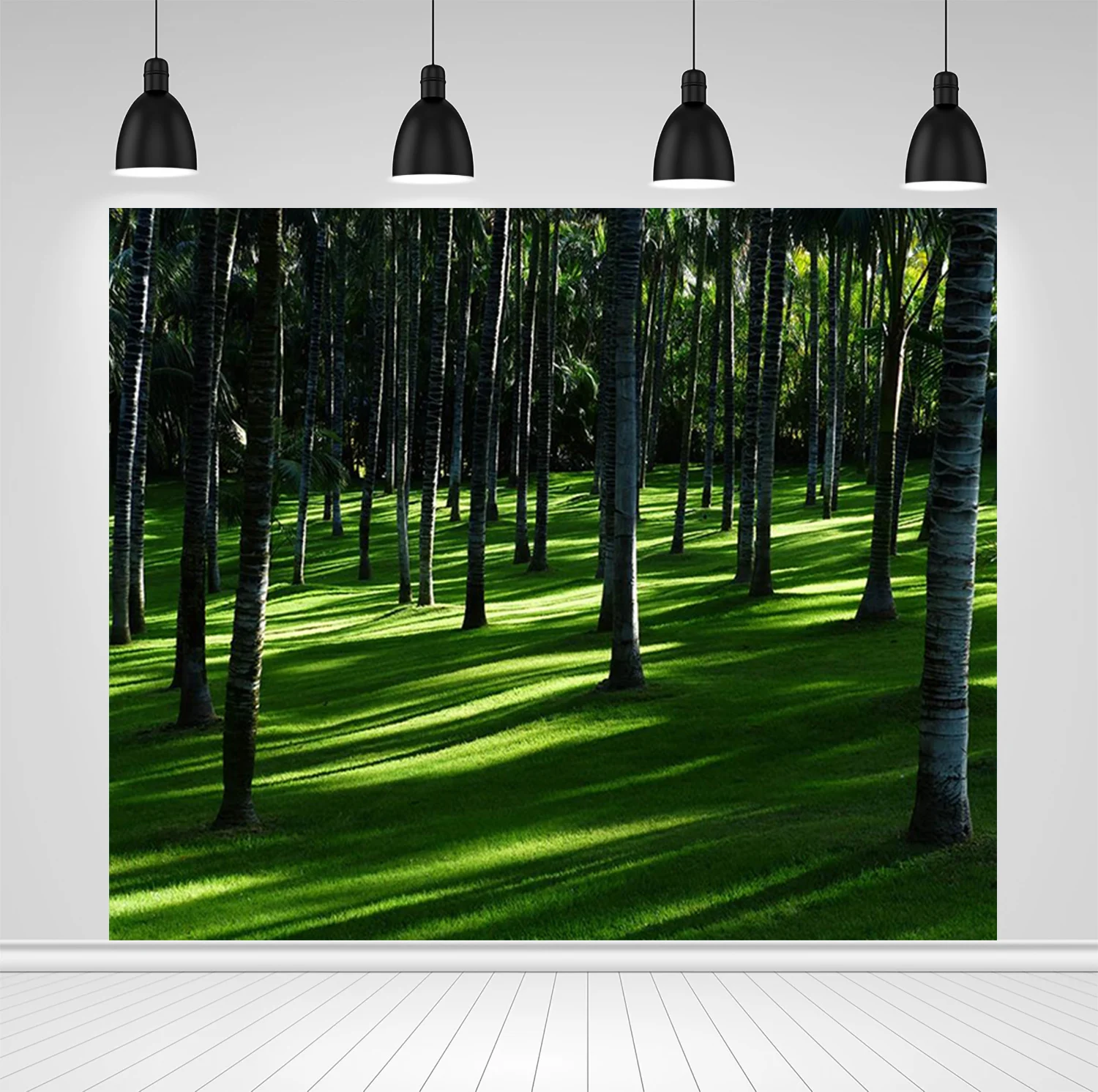 Pano de Vinil Animais de Estimação Crianças do Bebê Scopiso Grove Grassland Sombra Fundo Fotográfico Backdrops Retrato Photoshoot Photo Studio