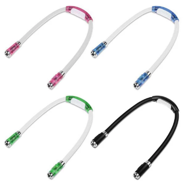 Hot Flexible Handsfree LED Neck Light Book Reading Lamp Night Flashlight Camping D6 | Освещение