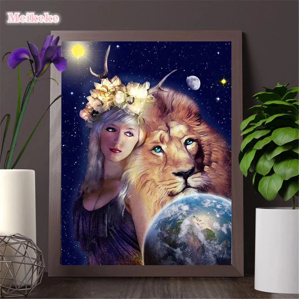 

Картина для вышивки квадратными стразами