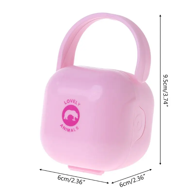 Детская коробка для соски чехол хранения чистый дорожный держатель Пылезащитная