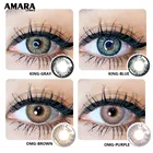 AMARA линзы 1 пара 14,0 мм один год косметические контактные линзы цветные линзы ed для цвета глаз