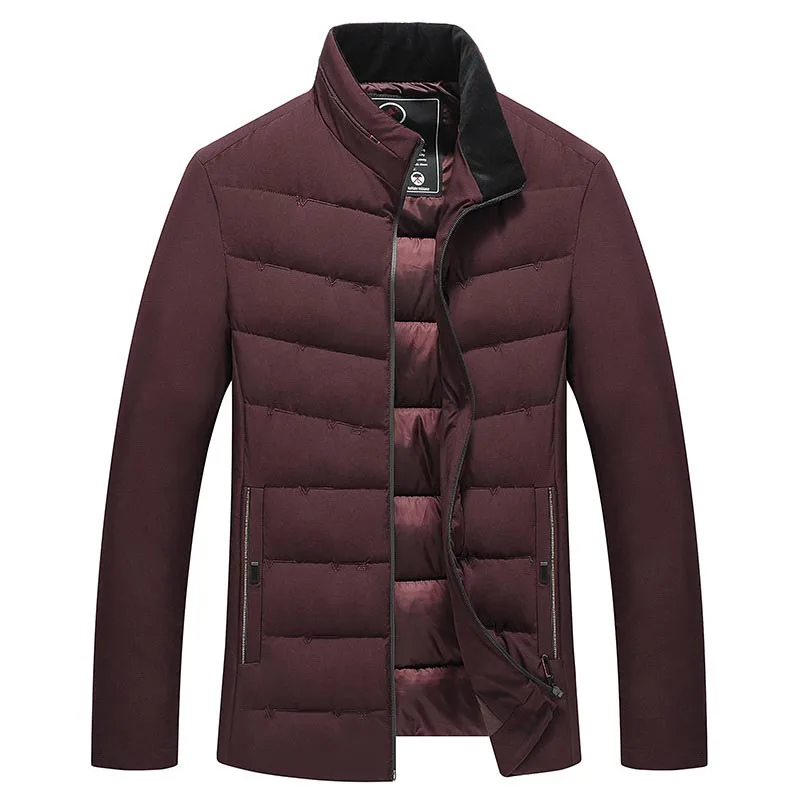 2019 Новое мужское зимнее пальто высокое качество мужская куртка модная одежда