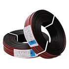 Электрический провод 20 AWG из луженой меди, 2-контактный, красный, черный, изолированный Удлинительный Шнур 300 В для промышленного светодиодный одного освещения или бытовой техники