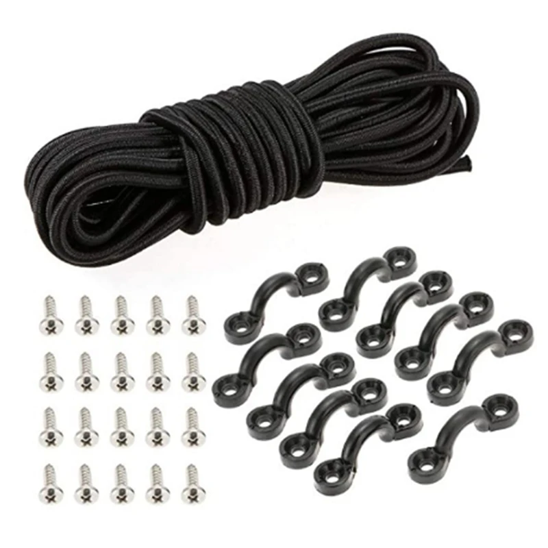 Сильный Эластичный банджи веревка шок шнур галстук вниз Diy аксессуар для Каяка g