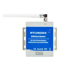 RTU5034 5024 2G GSM Gate Door Opener Relay Switch Remote Access Control System,support for 3V SIM card