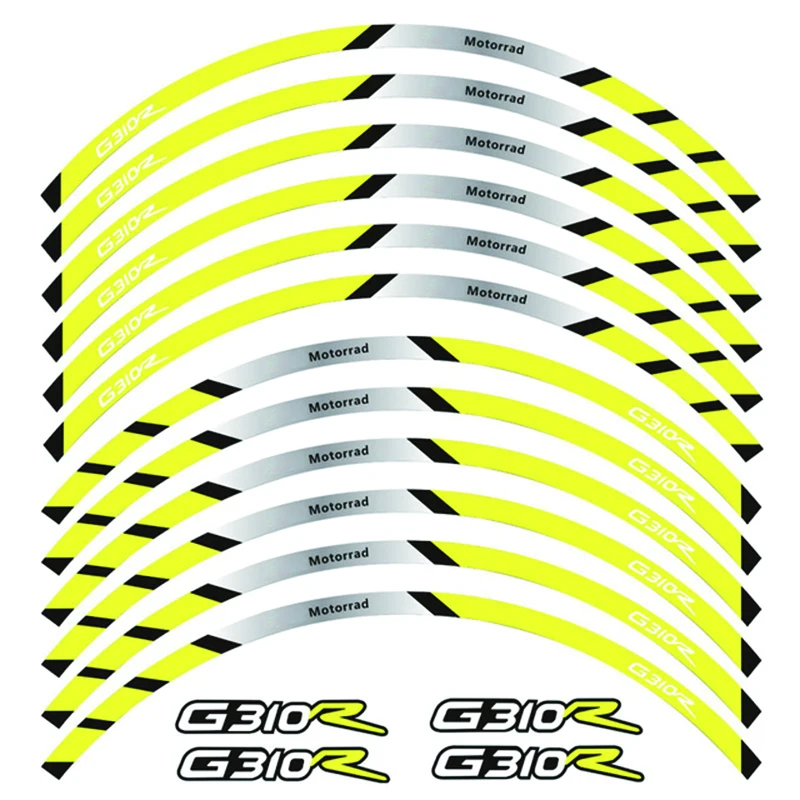 Высококачественная наклейка на передние и задние колеса для мотоцикла внешний