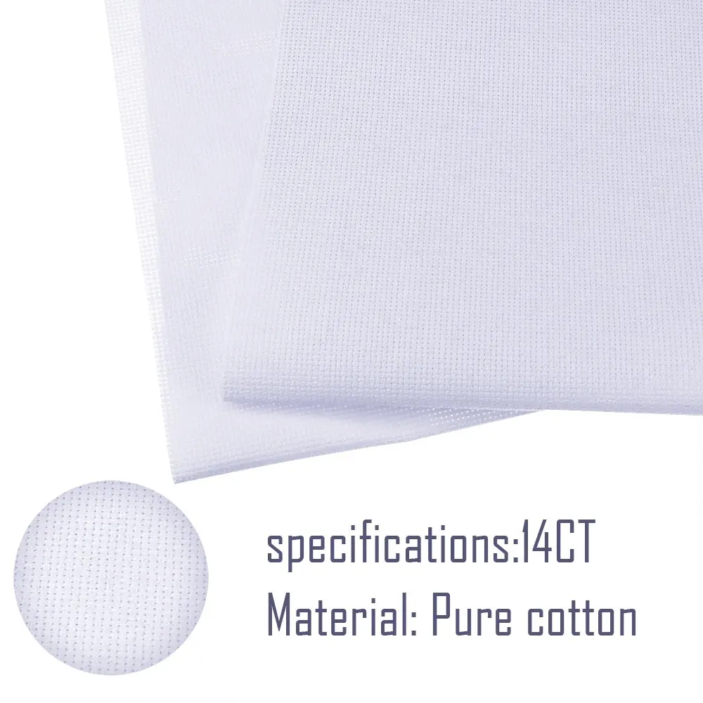 Граф белый классический резерв Aida Ткань Вышивка крестом ткань для подарка модные