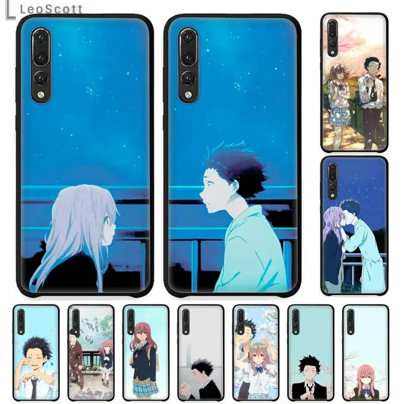

A Silent Voice anime love Phone Case For Huawei honor Mate P 9 10 20 30 40 Pro 10i 7 8 a x Lite nova 5t Soft Silicone Shell
