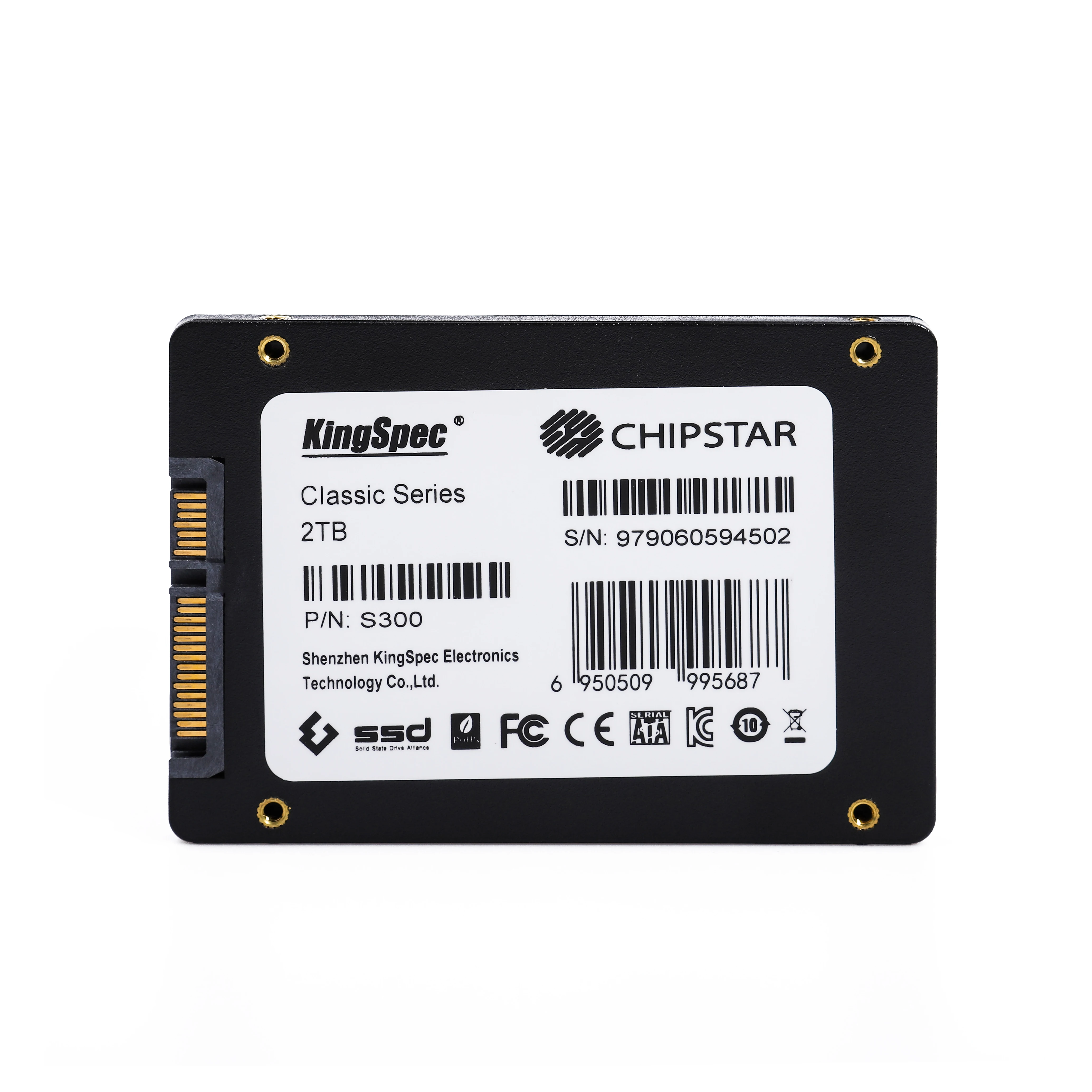 KingSpec 2 5 SATA3 ssd 128 ГБ 256 жесткий диск 512 1 ТБ HD S300 SSD hdd для настольного