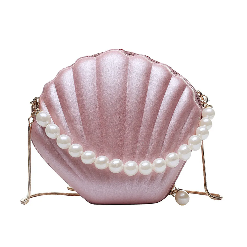 SPLJJILY 2019 Новая Модная уникальная сумка Seashell через плечо сумки жемчужные сумочки