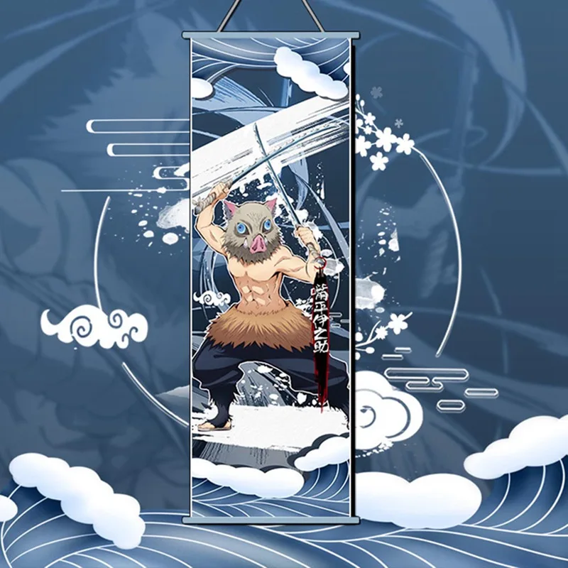 Модный плакат из японского аниме рассекающий демонов: киметасу no Yaiba Tanjirou Nezuko