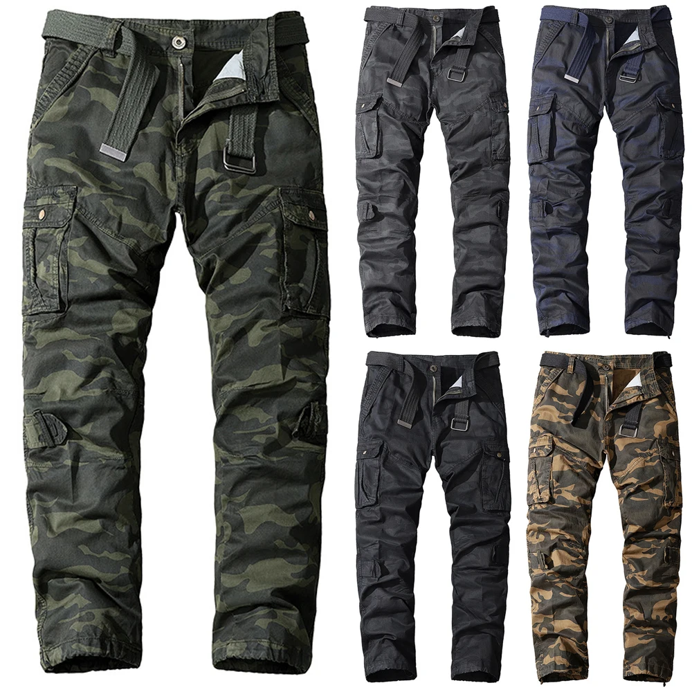 

2021 Camouflage Jogging Pants Men Sports Leggings Loose Tights Gym Jogger Bodybuilding Sport Running Pants Trousers