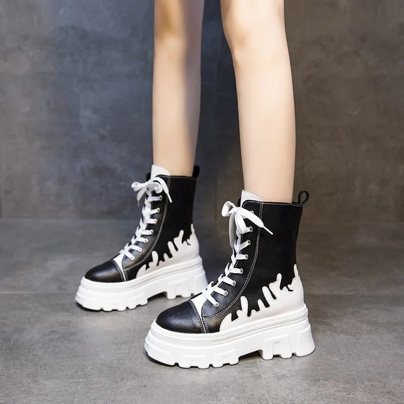 

Korean version of sports shoes women's 2021 new season, new arrivals, fashion casual women's shoes, Martin boots platform shoes