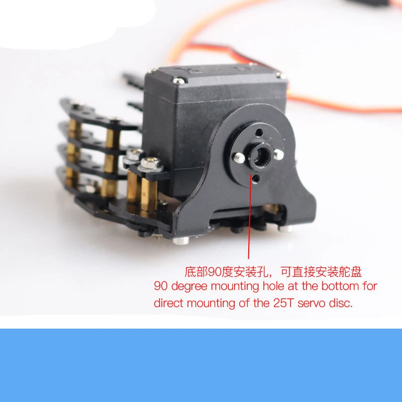 Полностью металлический держатель манипулятора захвата G6 Механическая завивка