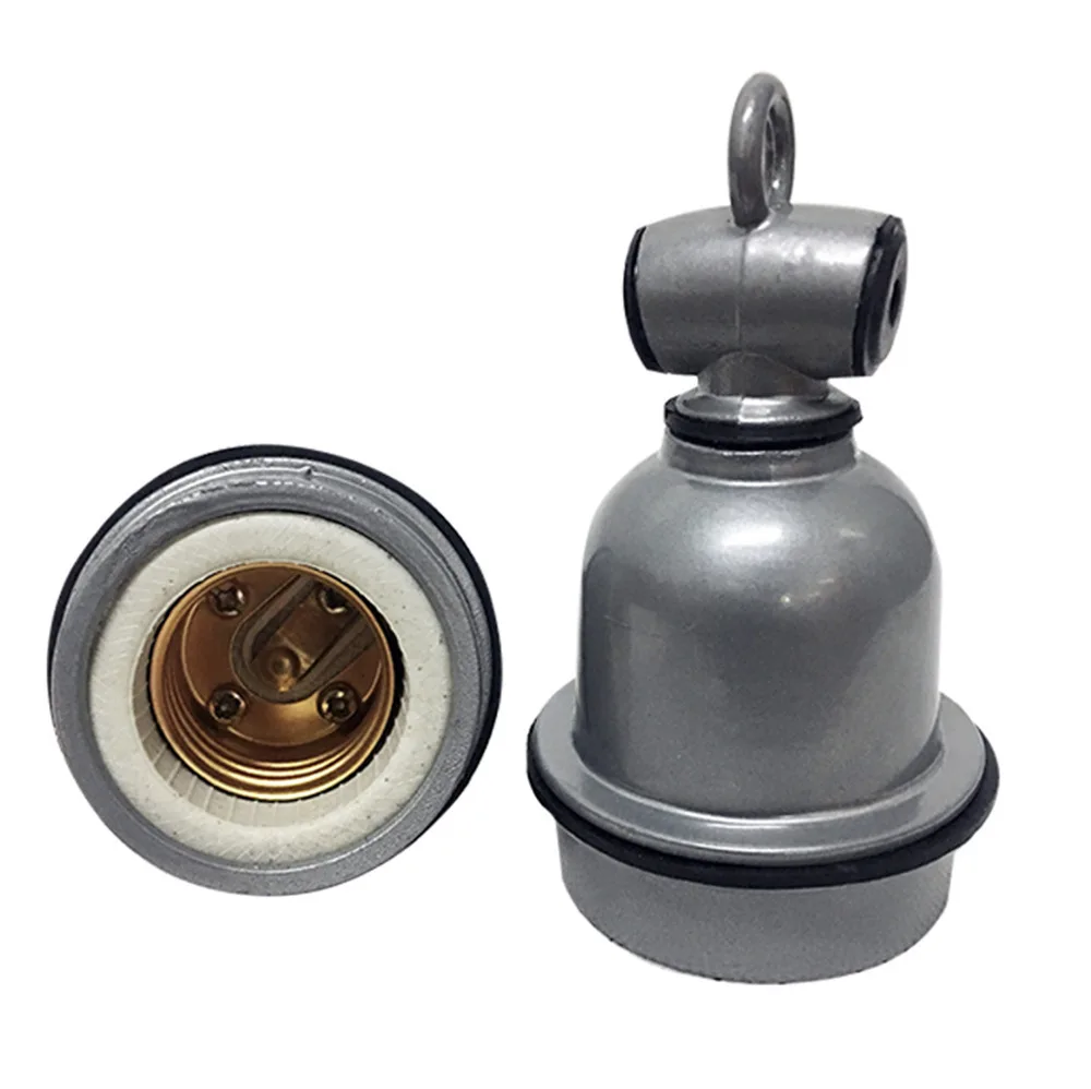 

Waterproof tee ceramic lamp holder E27 heat insulation lamp holder aluminum alloy die-casting lamp holder explosion-proof