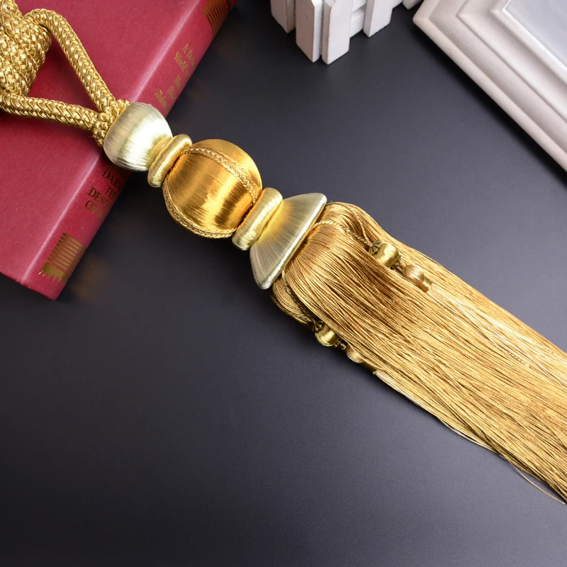 

European Grade Curtain Tassel Tassel Accessories Curtain Buckle Curtain Bandage Rope Decoration Tassel
