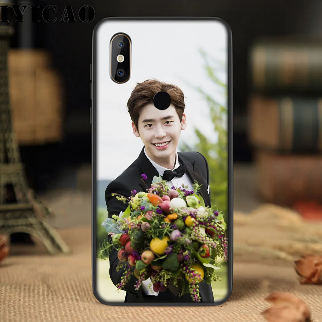 Мягкий телефон IYICAO Star Lee Jong Suk для Xiaomi mi 6 8 9 A2 Lite A3 9T Pro A1 F1 MAX 3 2S CC9E 8SE |