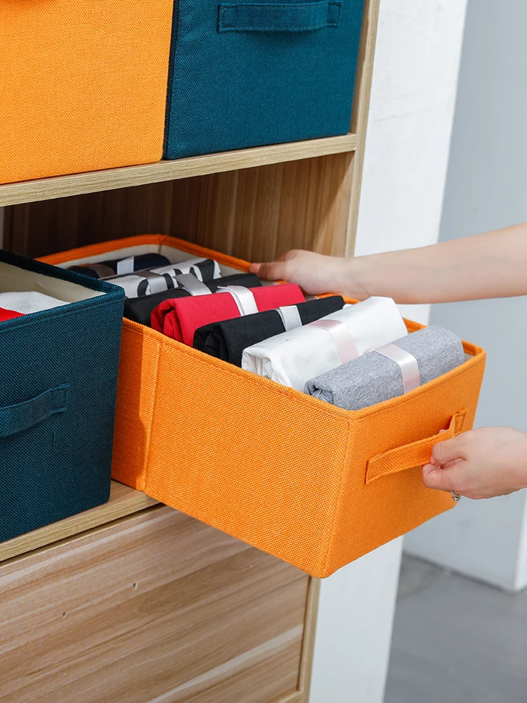 

Clothes Underwear Fabric Storage Drawers Parts Travel Storage Drawers Household Folding Przechowywanie Cabinet Storage BK50