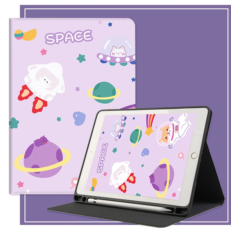 

Magnetic Case for iPad 10.2 Case 2019 Soft TPU Tablet Cover for iPad 7th Generation with Pencil Holder Smart funda capa 10.2inch