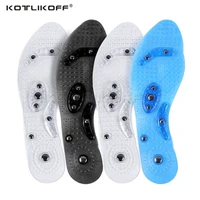 unisex magnetic massage insoles foot acupressure shoe pads therapy slimming insoles for weight loss foot care shoes mat pad