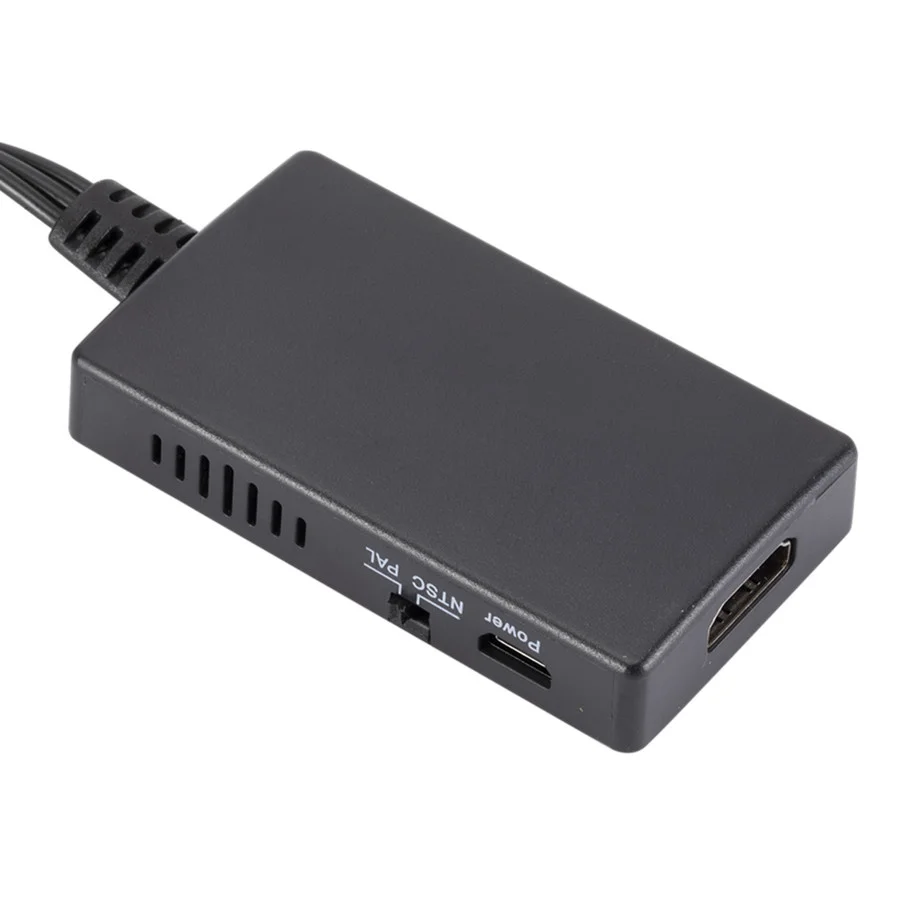HDMI to AV Converter Video Audio Adapter Supports PAL/NTSC Compatible for Apple TV DVD Blu-ray Player HD Box ect | Электроника