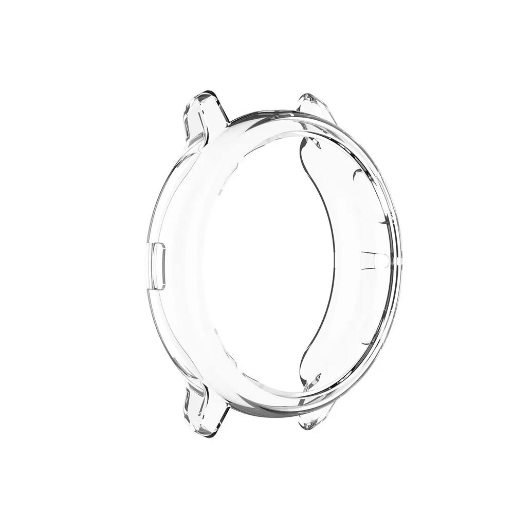 Прозрачный защитный силиконовый из ТПУ чехол для samsung galaxy watch active 2 44 мм 40 мм SM-R830 R820 чехол Сменные аксессуары