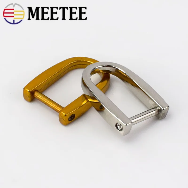 Meetee 5/10/20pcs 15x30mm Detachable D Ring Metal Buckles Bag Belt Luggage Key Chain Clasp Hooks DIY Crafts Accessories AP506 | Дом и сад