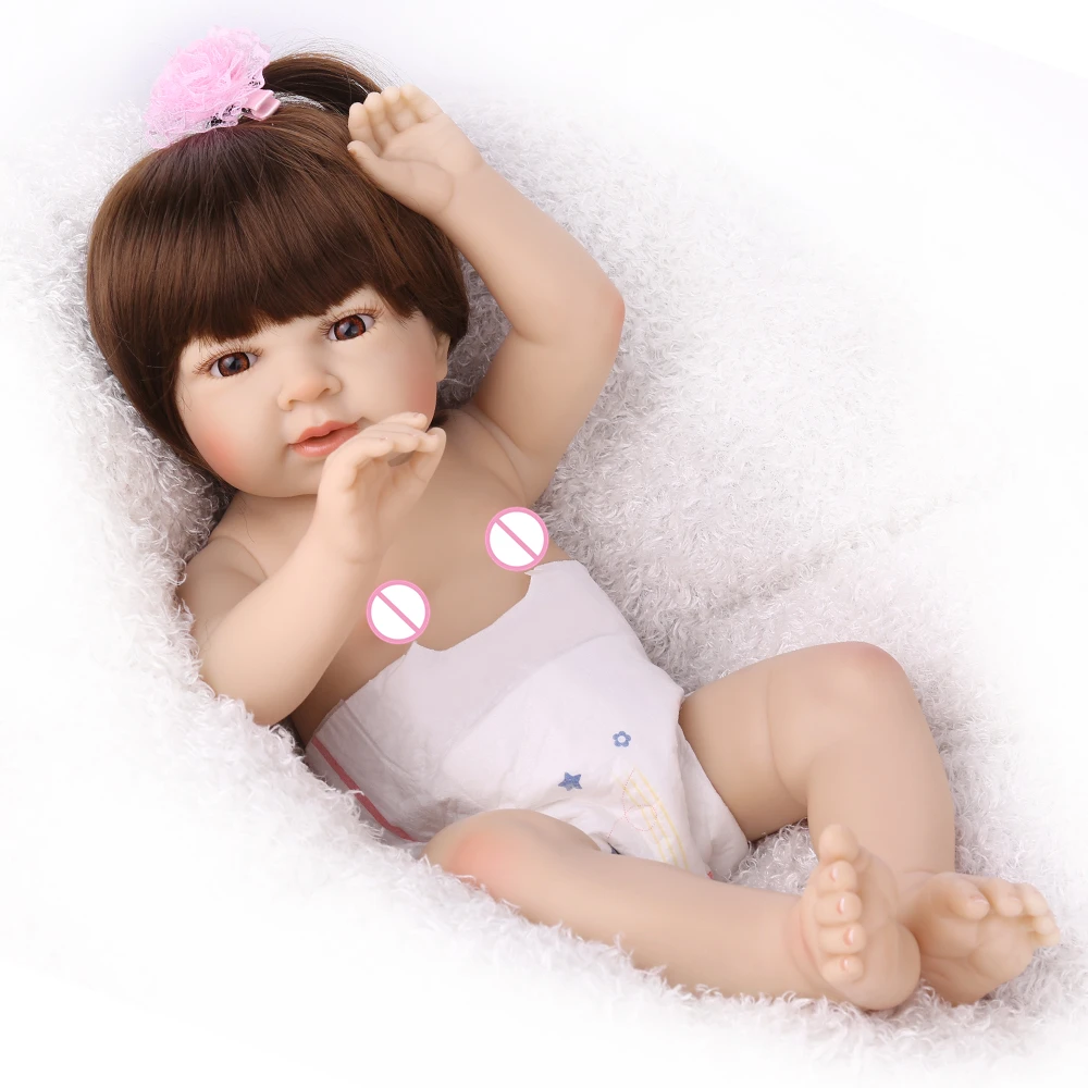 NPKDOLL Куклы реборн виниловые игрушки реалистичный младенец дети поддельные детские развивающие банный детский приятель малыш Boneca