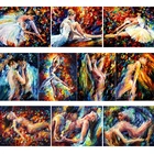 5D сделай сам, алмазная живопись, абстрактная картина маслом, балерина, Обнаженная женщина, вышивка крестиком, полная квадратная, Круглая Мозаика, алмазная вышивка