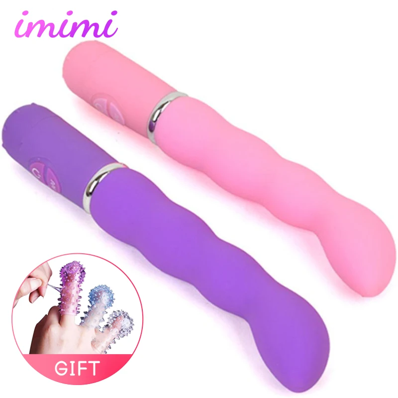 Фаллоимитатор вибратор интимный G Spot волшебная палочка Анальный Клитор