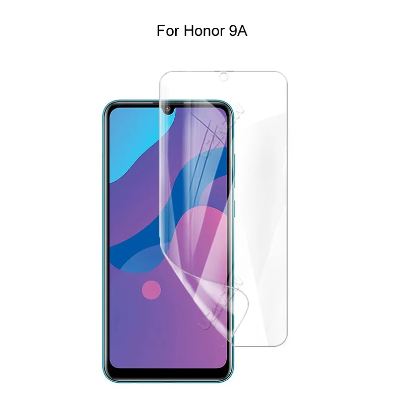

Для Honor 9A полное покрытие мягкая Гидрогелевая пленка защита экрана