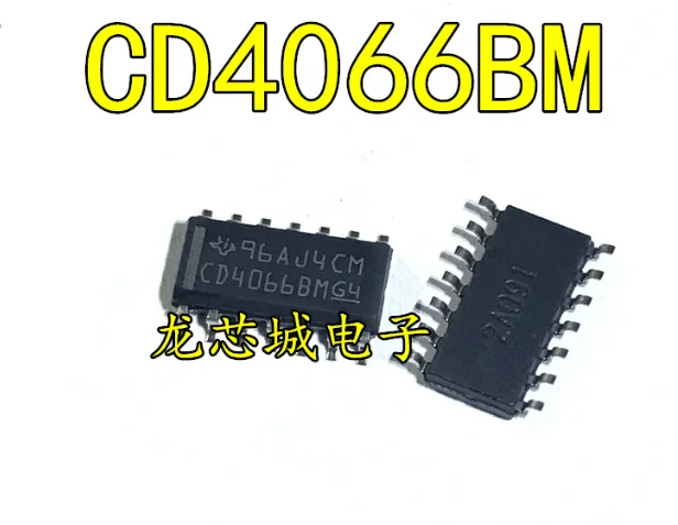 

Mxy 20 шт. CD4066BM SOP14 CD4066BM96 CD4066 SOP-14 4066BM SMD новый и оригинальный IC
