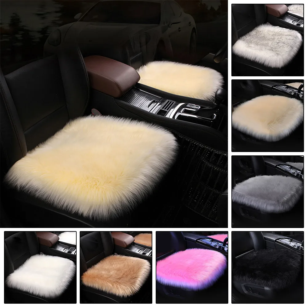 

Universal Winter Warm Car Seat Cover Cushion Anti-slip Front Chair Seat Breathable Pad Car Seat Protector Seat Covers For Cars