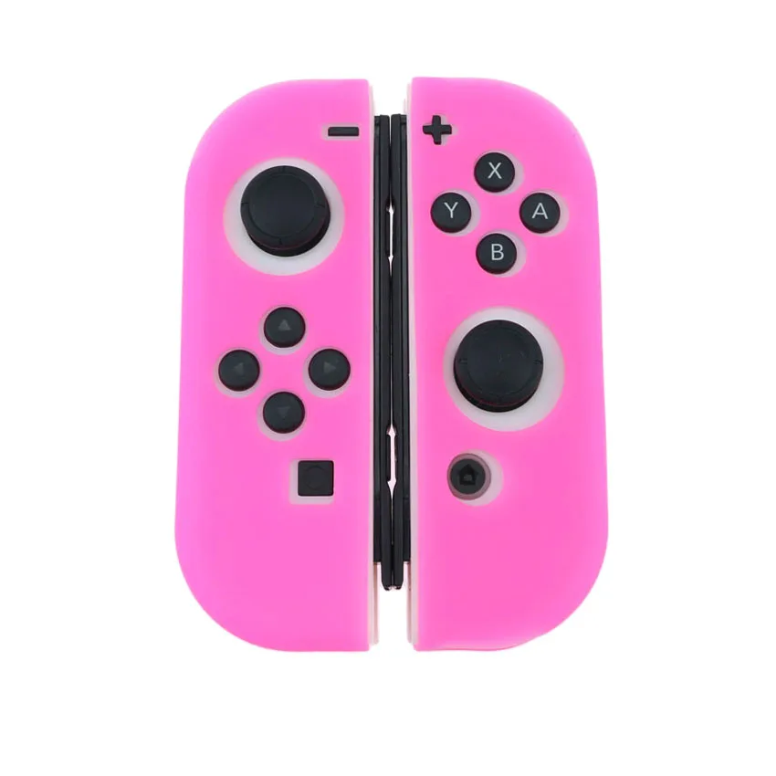M-M Мягкий чехол YuXi для nyd Switch JOY CON силиконовый защитный чехол для NAND JOY-CON Противоскользящий защитный чехол - Цвет: M-M